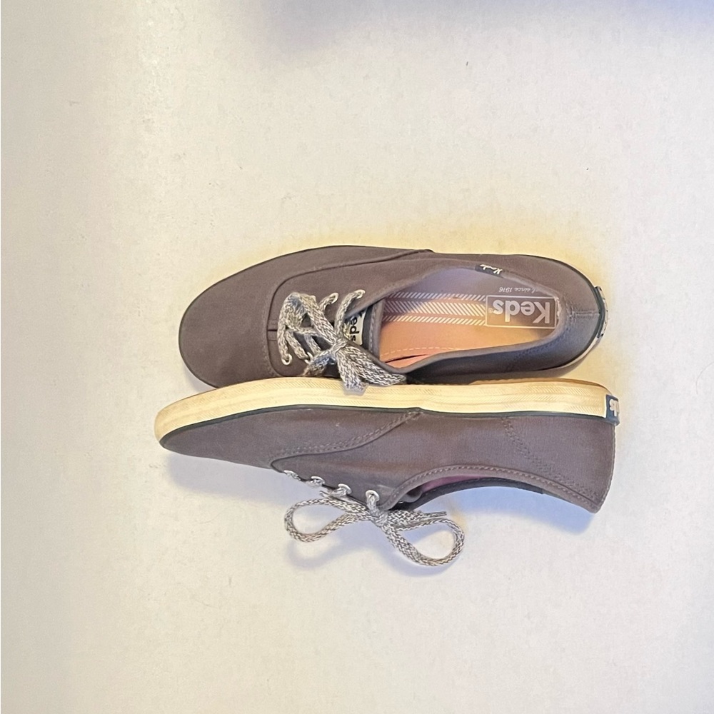 🔵BOGO Keds Champion Canvas Grey Shoes - Picture 4 of 6
